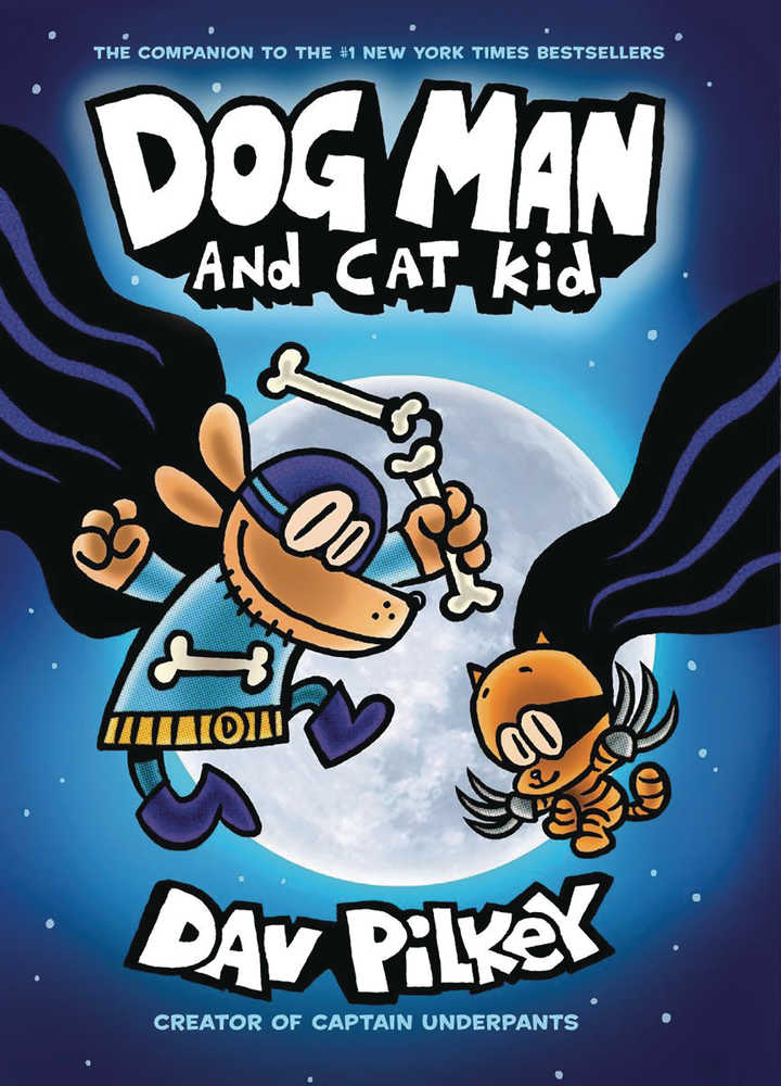 Dog Man Hardcover Graphic Novel W Dust Jacket Volume 04 Dog Man & Cat Kid 