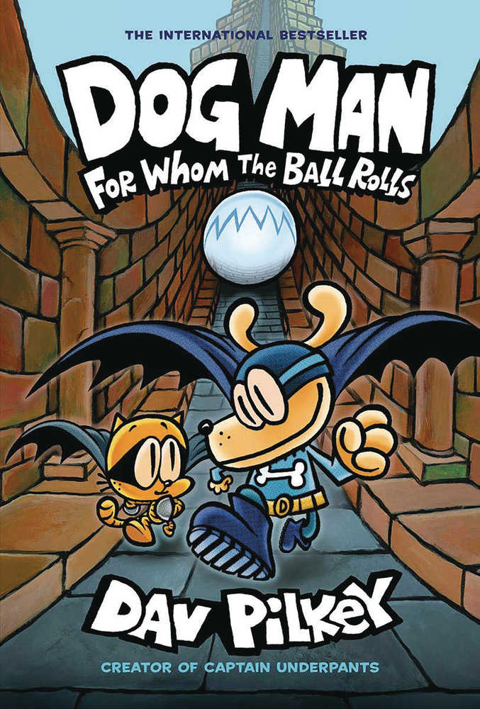 Dog Man Hardcover Graphic Novel W Dust Jacket Volume 07 For Whom Ball Rolls 