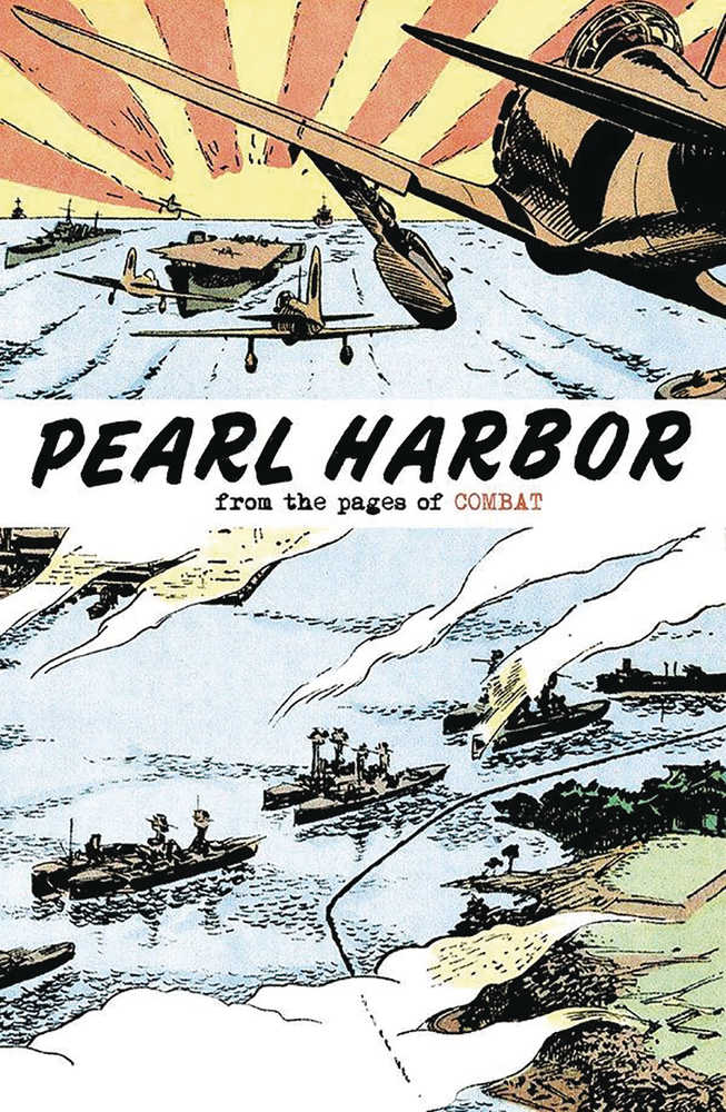Pearl Harbor From Pages Of Combat Glanzman Cover