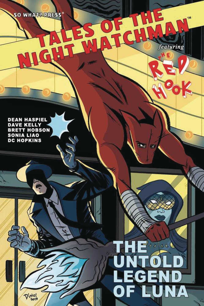Tales Night Watchman Red Hook Untold Legend Luna Haspiel Cover