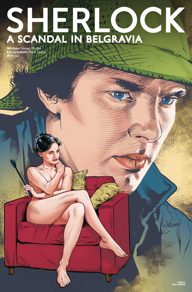 Sherlock Scandal In Belgravia #1 Cover E Blank Conrad