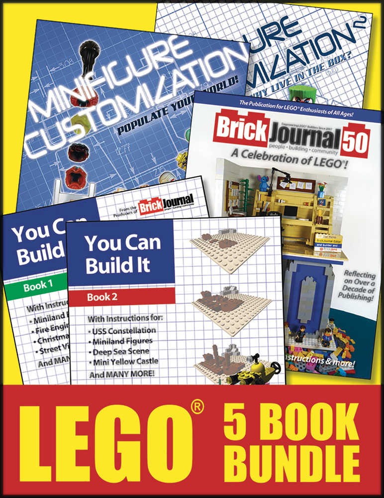 Lego 5 Book Bundle 