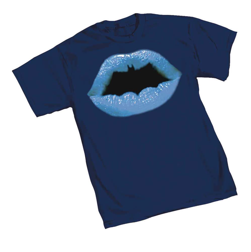 Batman Lips Symbol T-Shirt XXL 