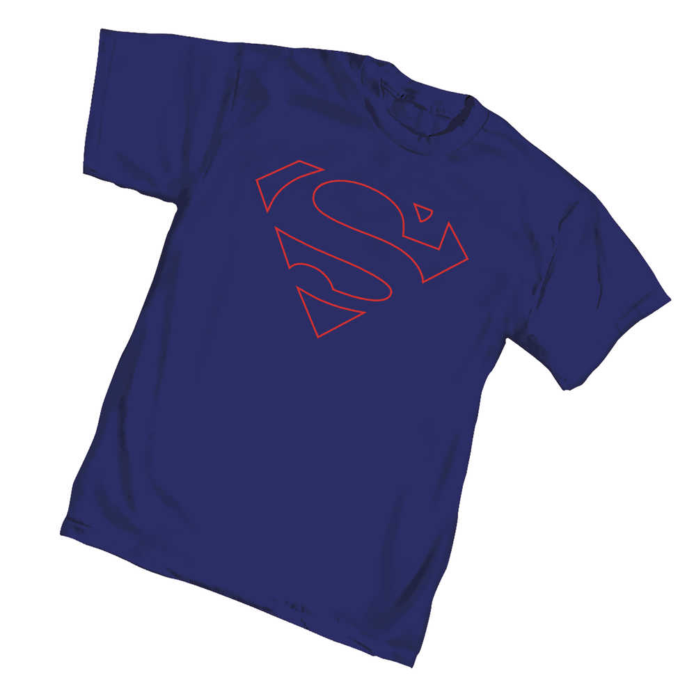 Superman Core Symbol T-Shirt LG 