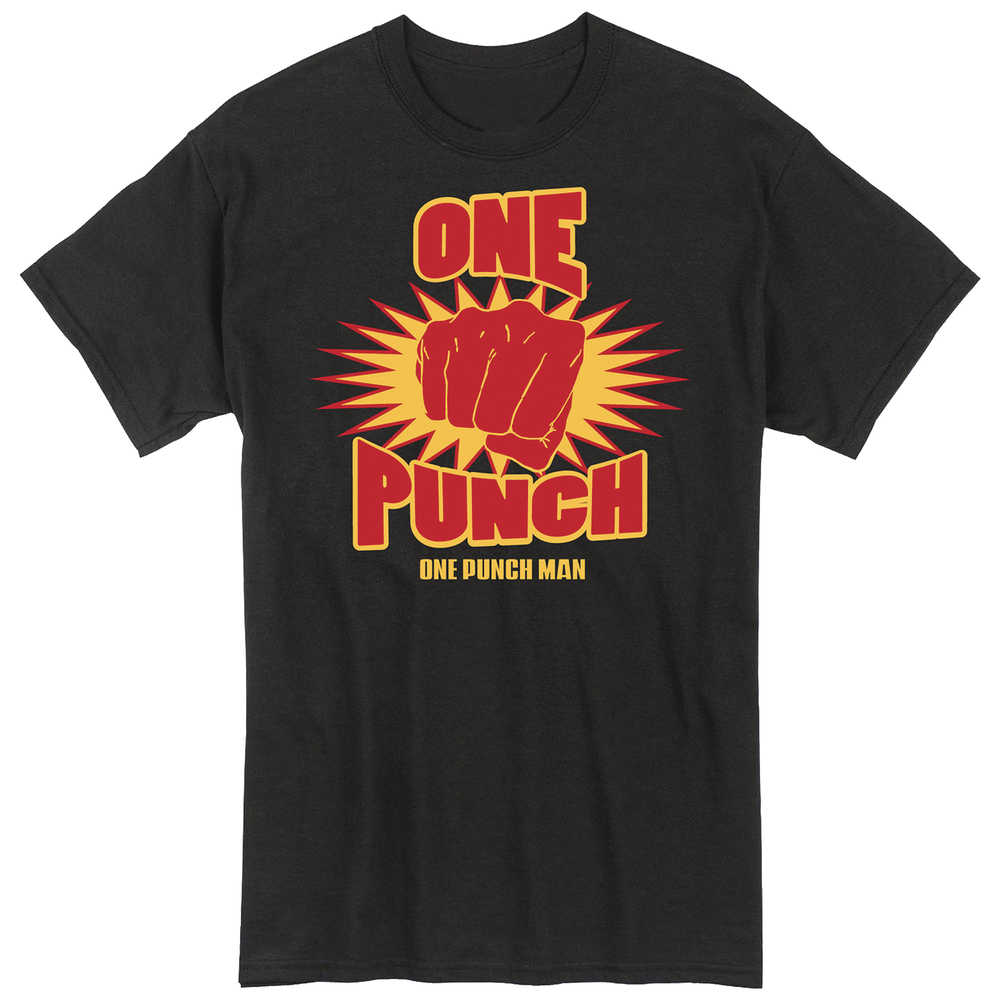 One Punch Man Punch Logo T-Shirt LG 