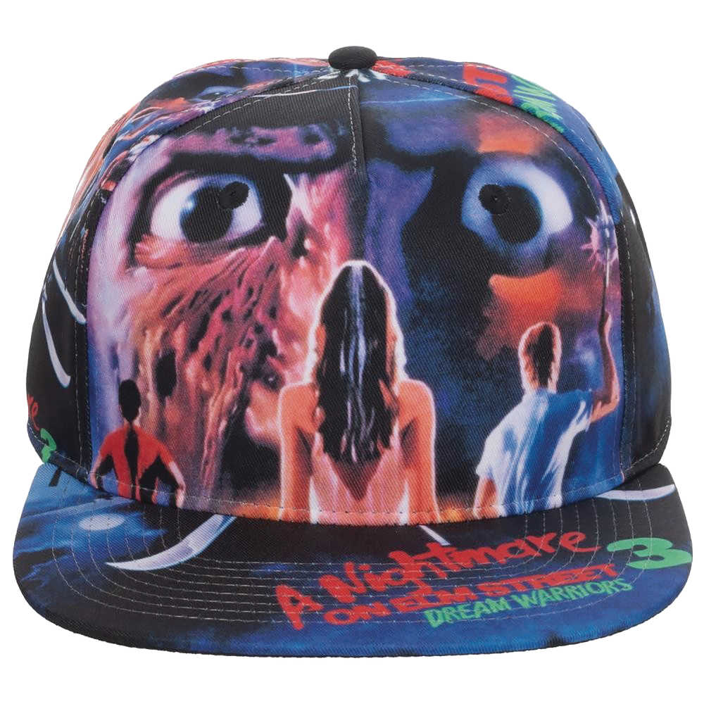 A Nightmare On Elm Street Dream Warriors Poster Snapback 
