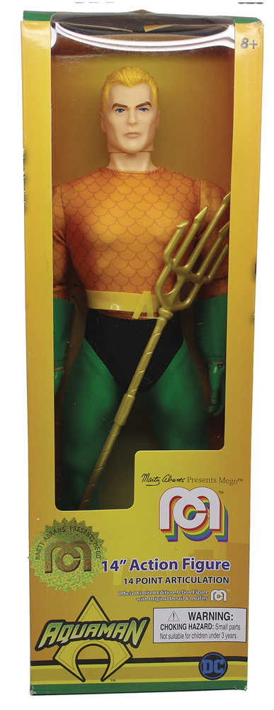 Mego DC Comics Wave 5 Aquaman Classic 14 In Action Figure 