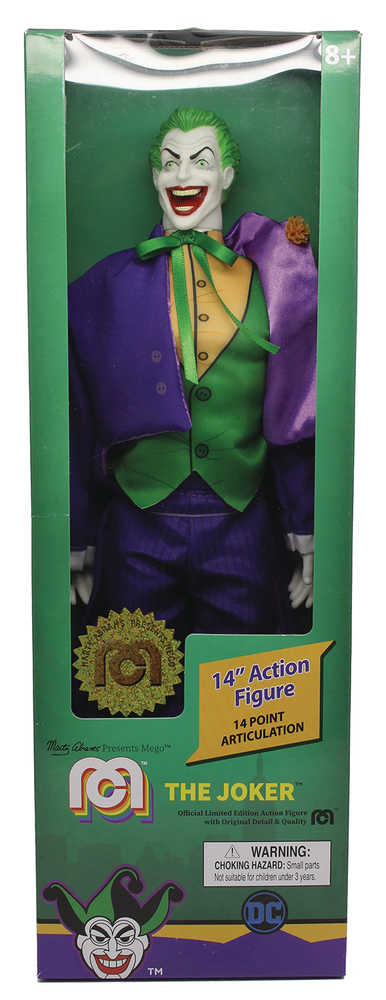 Mego DC Comics Wave 5 New 52 Joker 14 In Action Figure 