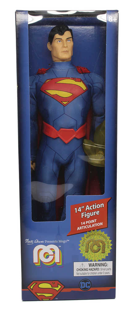 Mego DC Comics Wave 5 New 52 Superman 14 In Action Figure 