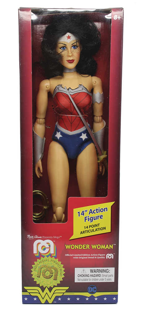 Mego DC Comics Wave 5 New 52 Wonder Woman 14 In Action Figure 