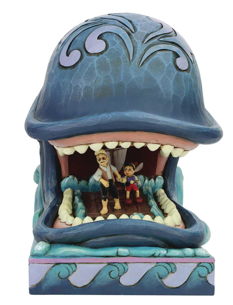Pinocchio Monstro W/Gepetto 7.5 In Figure 