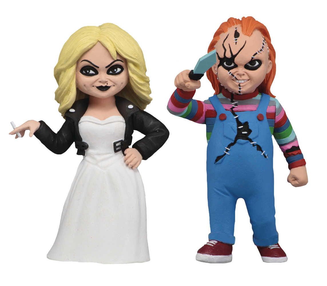 Toony Terrors Bride Of Chucky 6 In Action Figure 2 Pk 