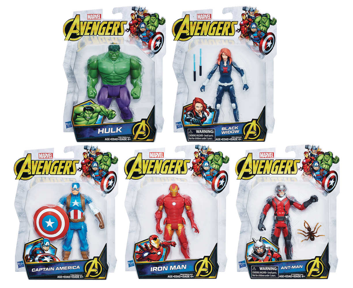 Avengers 6 In Basic Action Figure Assortment 201901  