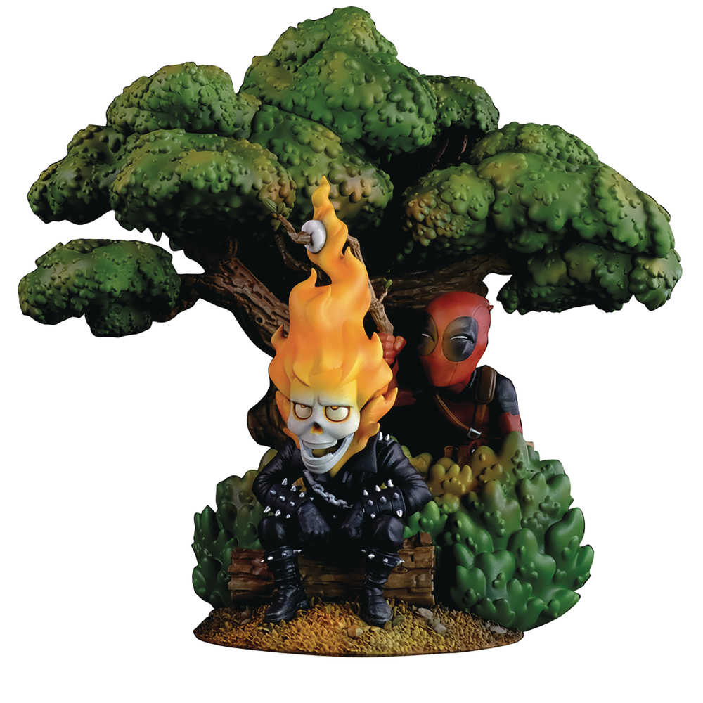Marvel Deadpool X Ghost Rider Q Master Figure 