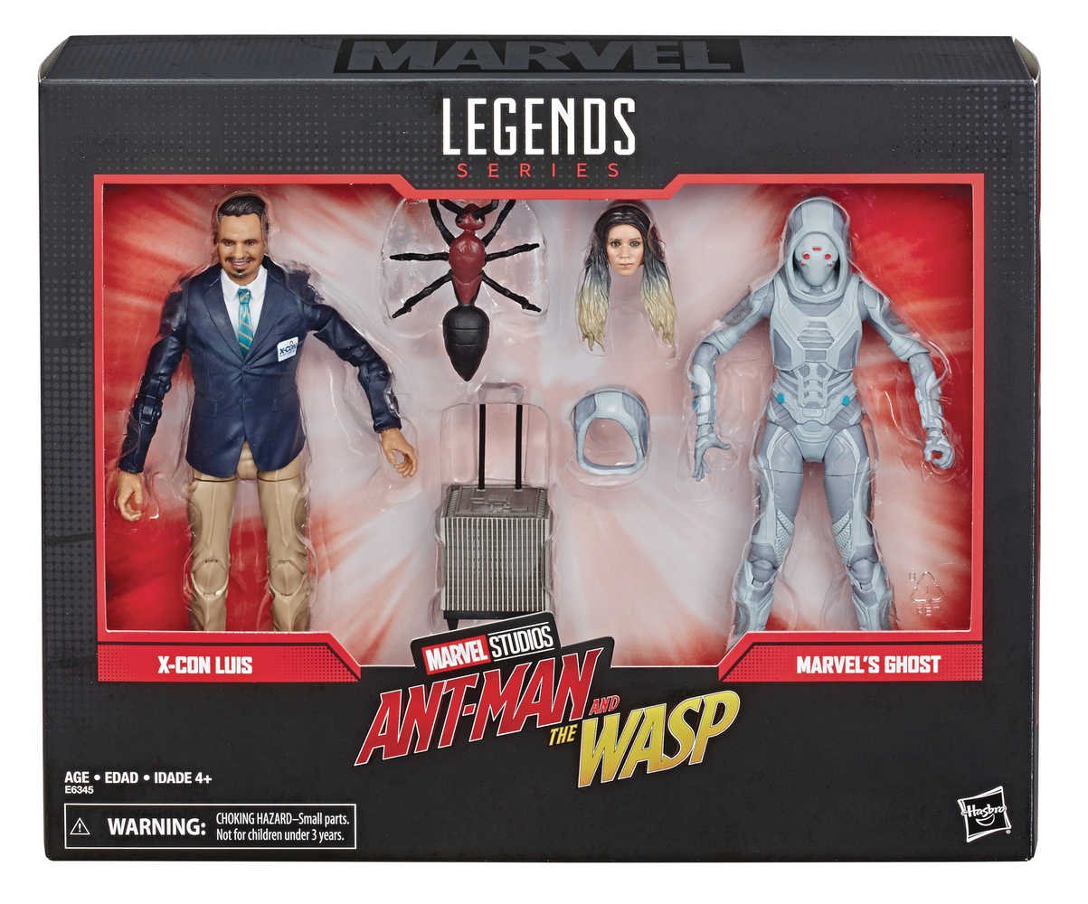 Marvel Legends 80 Th Ann Ghost/Luis 6 In Action Figure Set Case  