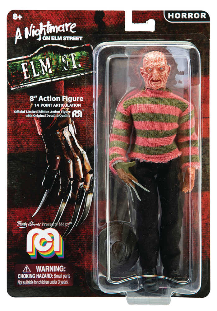 Mego Horror Wave 5 Freddy Krueger 8 In Action Figure 