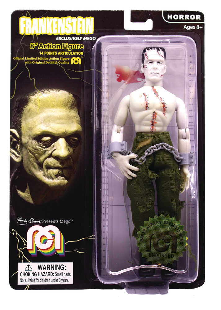 Mego Horror Wave 6 Frankenstein Bare Chest 8 In Action Figure 