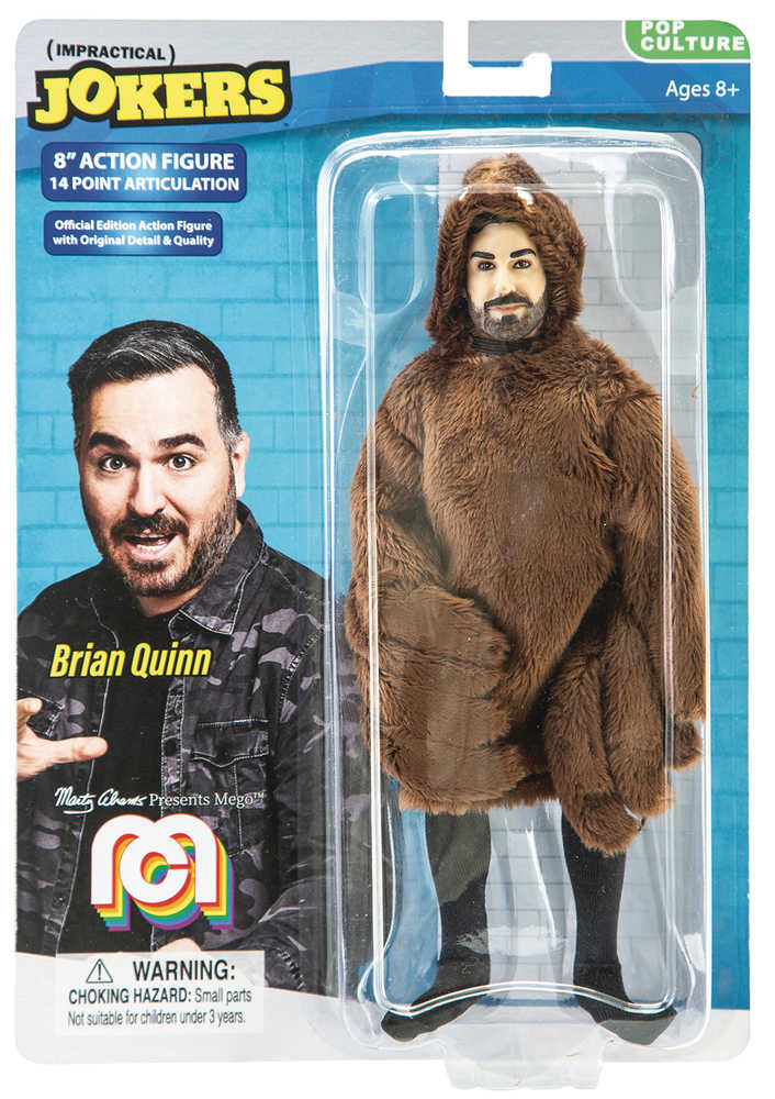 Mego Pop Culture Wave 5 Impractical Jokers Brian 8 In Action Figure 