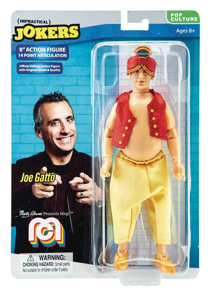 Mego Pop Culture Wave 5 Impractical Jokers Joe 8 In Action Figure 