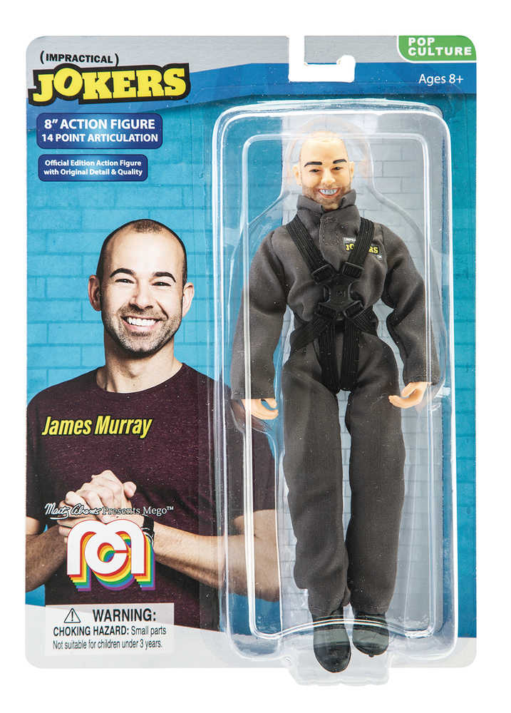 Mego Pop Culture Wave 5 Impractical Jokers Murr 8 In Action Figure 