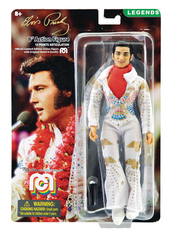 Mego Legends Wave 5 Elvis Aloha Jumpsuit 8 In Action Figure 