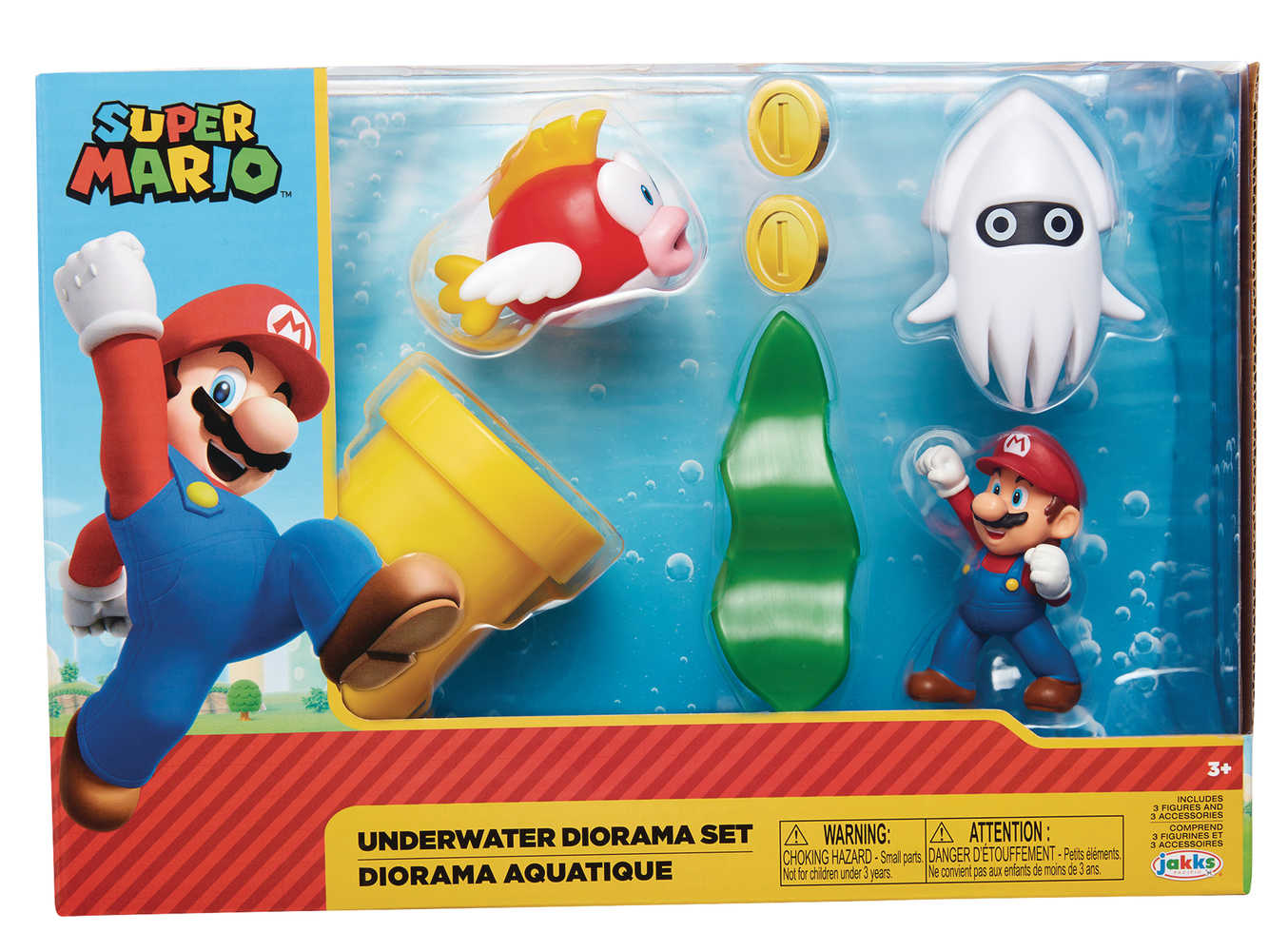 Nintendo 4 In Underwater Diorama Set Case  