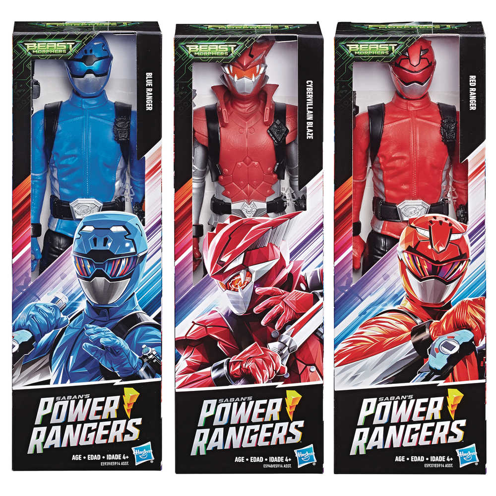 Power Rangers Beast Morphers 12 In Action Figure Assortment 201901  