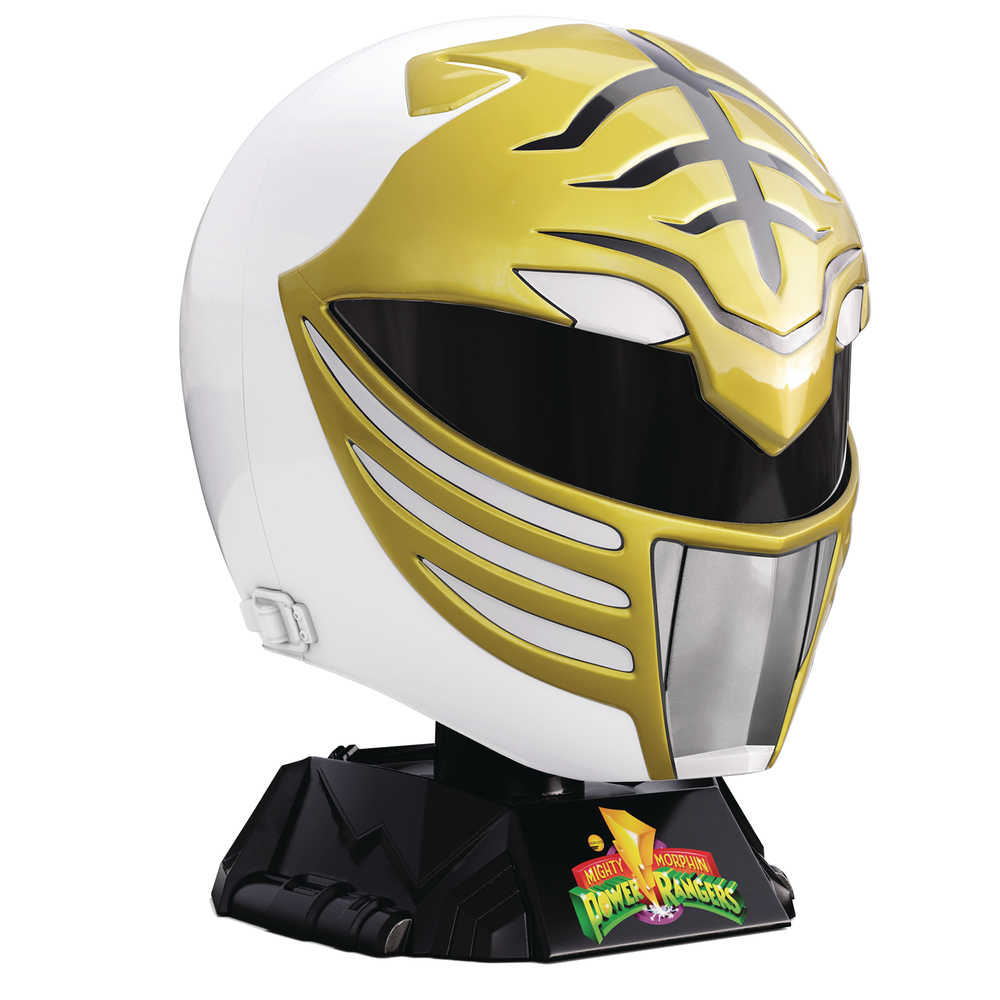 Power Rangers Lightning Collector's MMPR White Ranger Helmet 