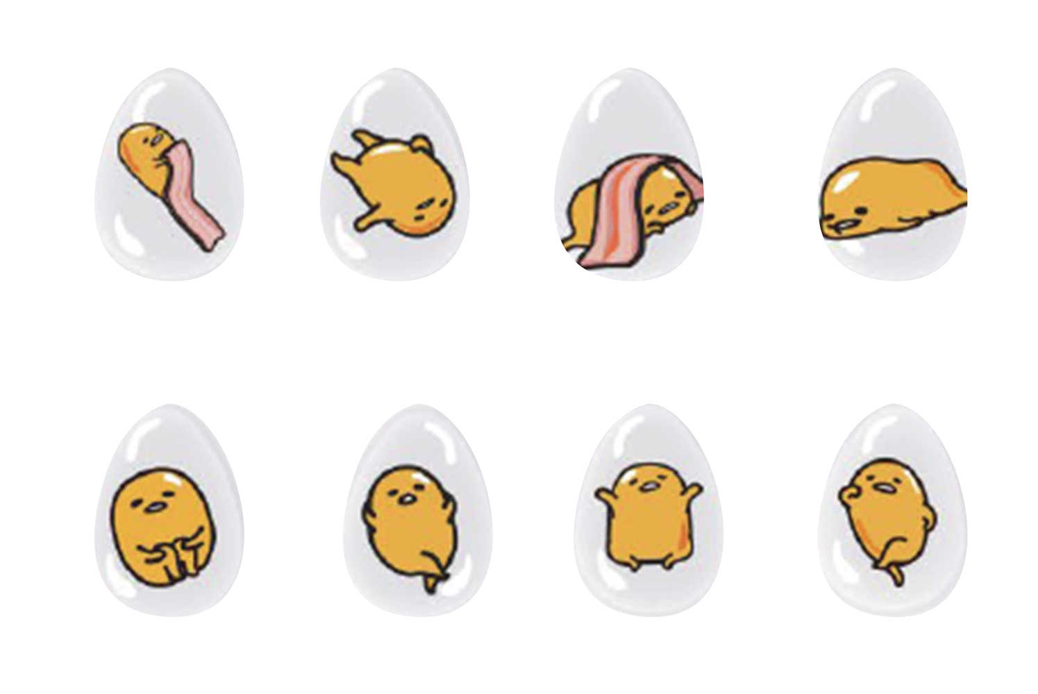 Gudetama Splat Egg Squish Ball 16 Pc Ds 
