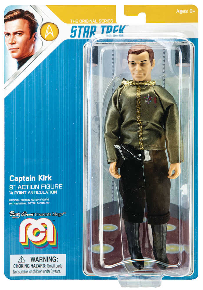 Mego Sci Fi Wave 5 Star Trek Kirk Dress Uniform 8 In Action Figure 