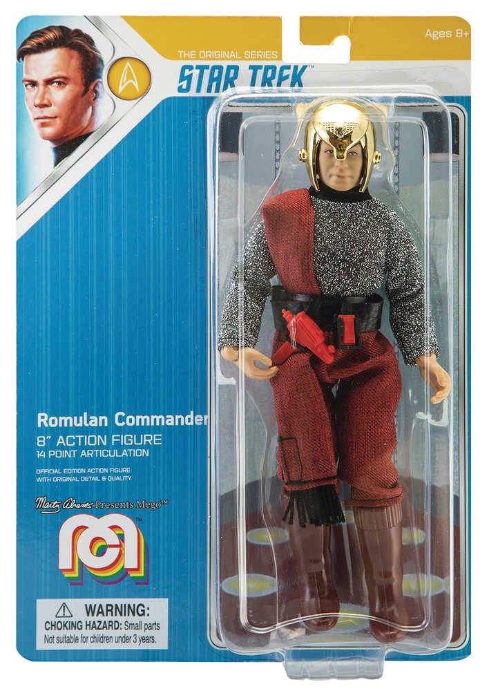 Mego Sci Fi Wave 5 Star Trek Romulan Commander 8 In Action Figure 
