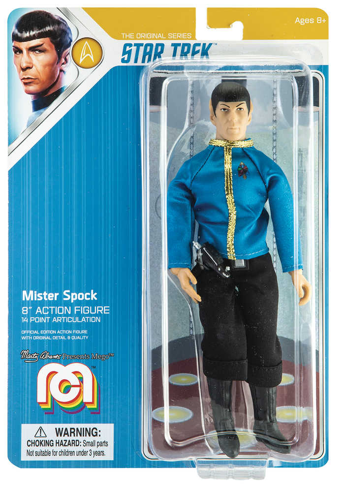 Mego Sci Fi Wave 5 Star Trek Spock Dress Uniform 8 In Action Figure 