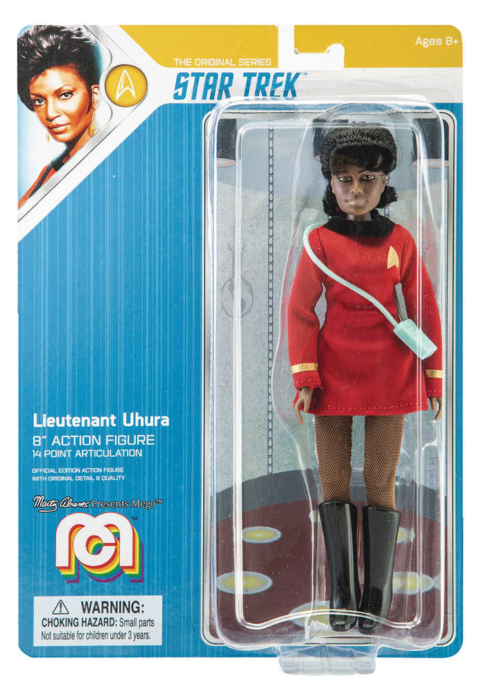 Mego Sci Fi Wave 5 Star Trek Uhura 8 In Action Figure 