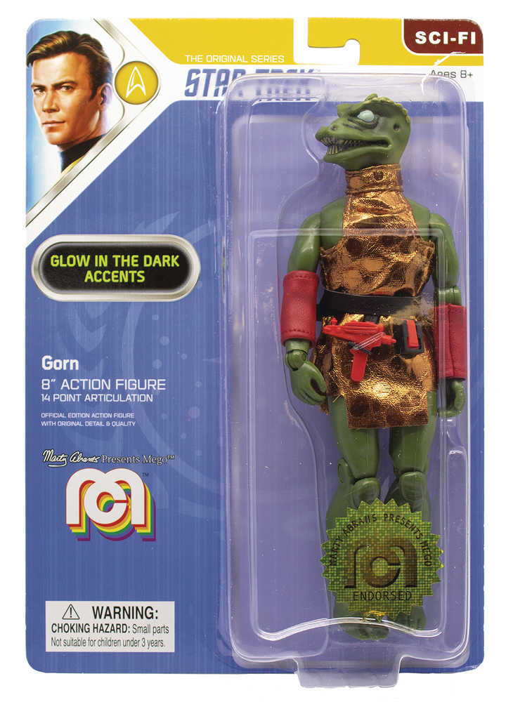Mego Sci Fi Wave 6 Star Trek Gorn Gid 8 In Action Figure 