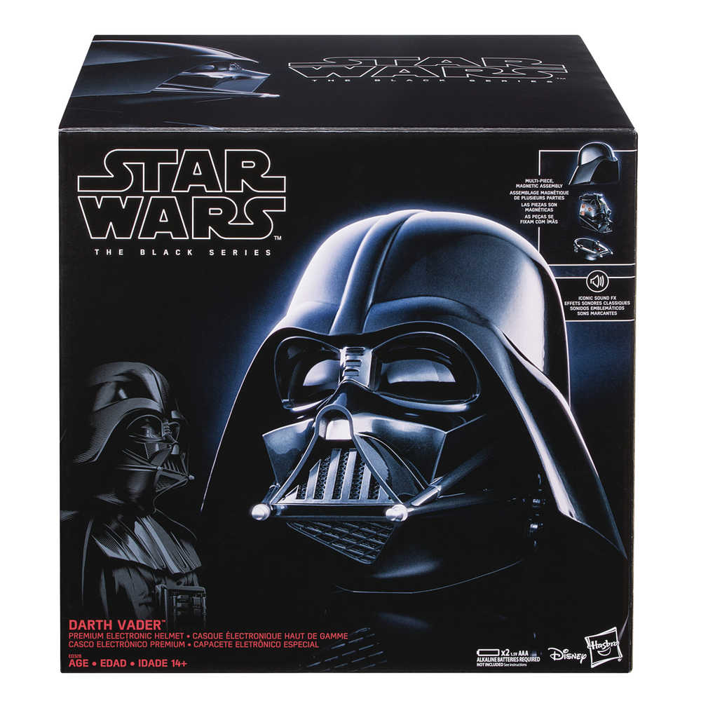 Star Wars Black Darth Vader Electronic Helmet Case  