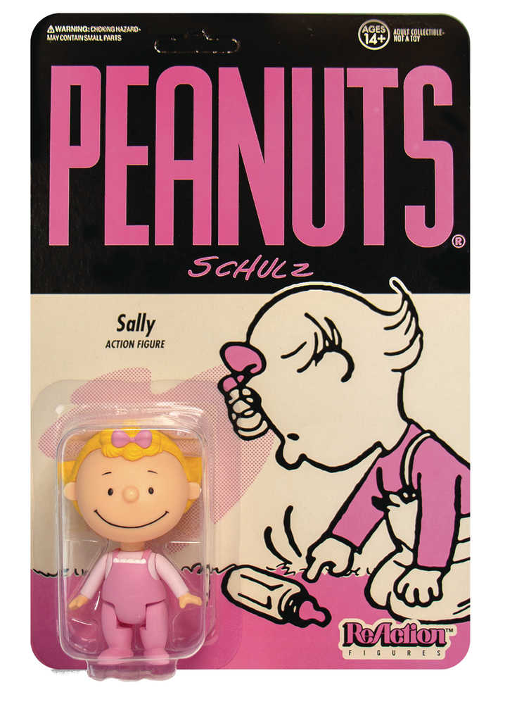 Peanuts Pajama Sally Reaction Figure  