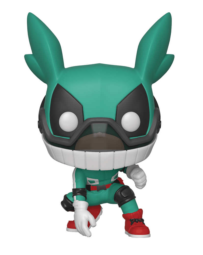 Pop Animation My Hero Academia Deku W/Helmet Vinyl Figure 