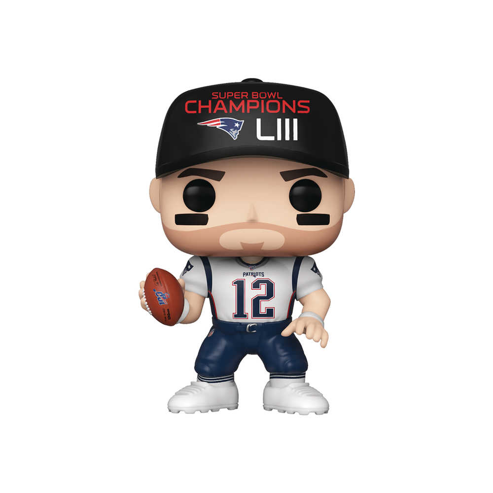 Pop Nfl Patriots Tom Brady Sb Champions Liii Vinyl Figure (C