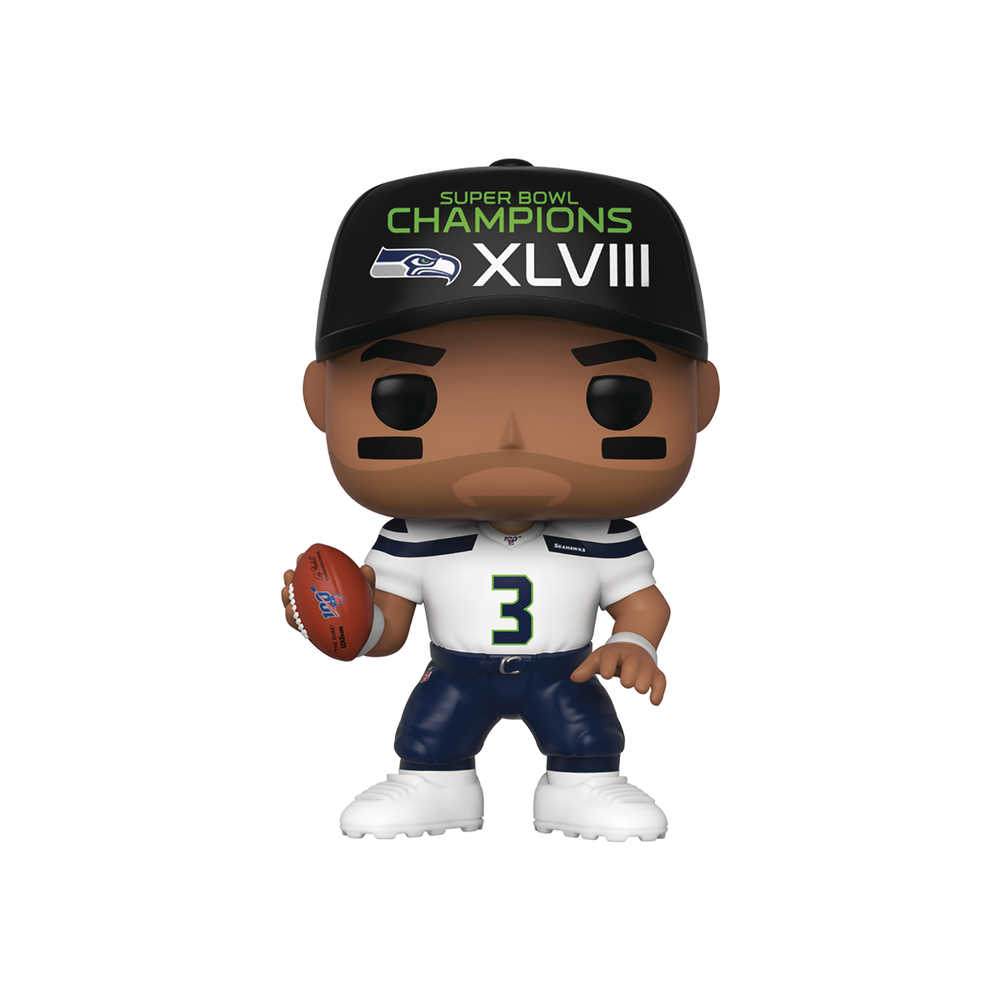 Pop Nfl Seahawks Russell Wilson Sb Champsions Xlviii Vinyl Figure