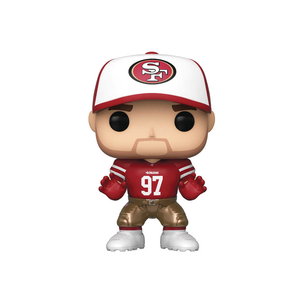 Pop Nfl 49 Ers Nick Bosa Home Jersey Vinyl Figure 