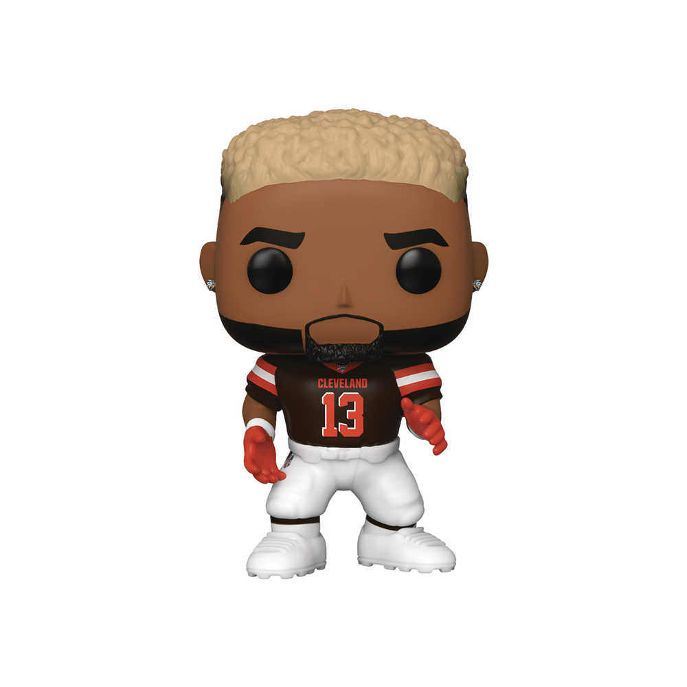 Pop Nfl Browns Odell Beckham Home Jersey Vinyl Figure 