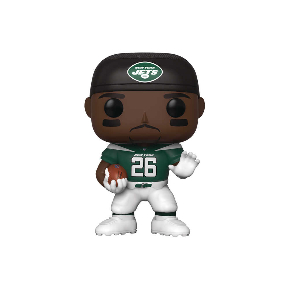 Pop Nfl Jets Leveon Bell Home Jersey Vinyl Figure 