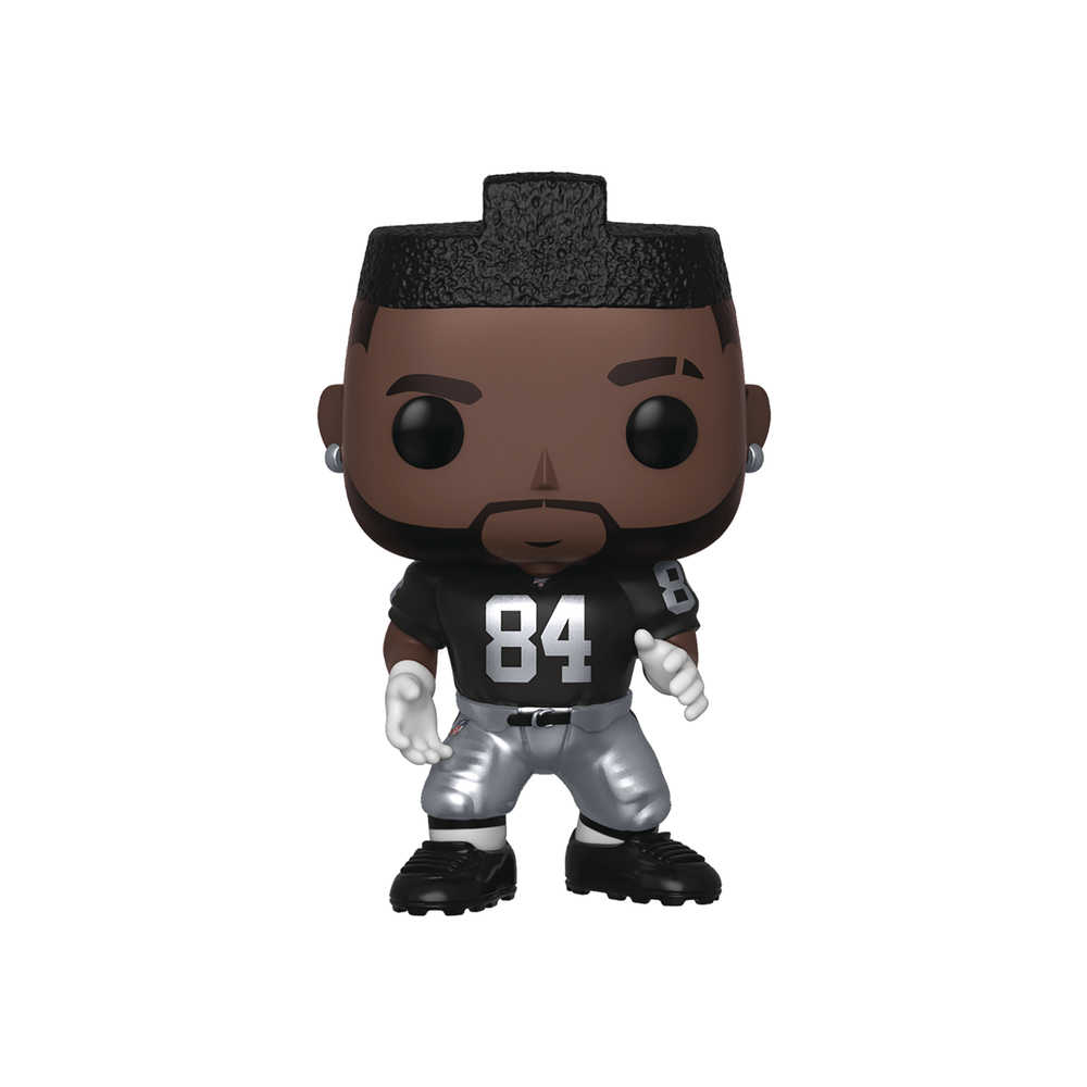Pop Nfl Raiders Antonio Brown Home Jersey Vinyl Figure 
