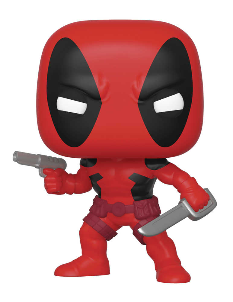 Pop Marvel 80 Th Deadpool First Appearance Vinyl Figure 