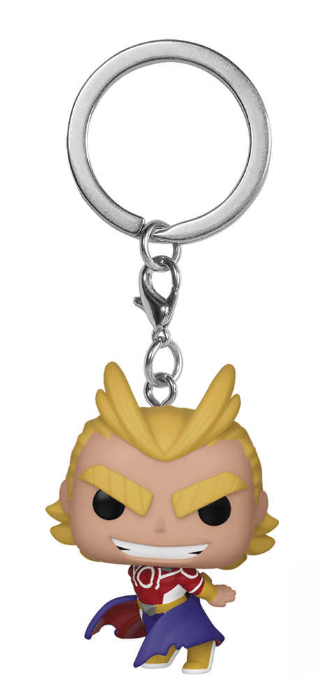 Pocket Pop Mha All Might Silver Age Keychain 
