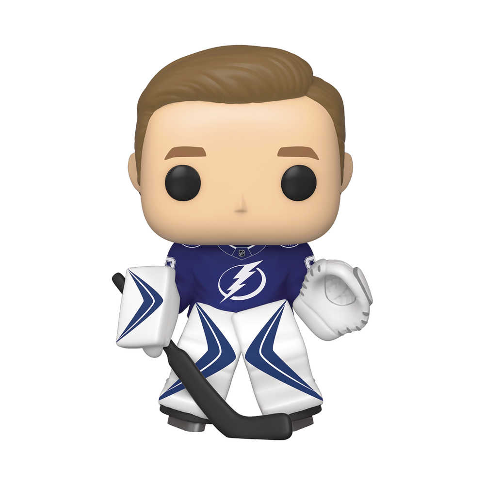 Pop Nhl Lightning Andrei Vasilevskiy Home Jersey Vinyl Figure 