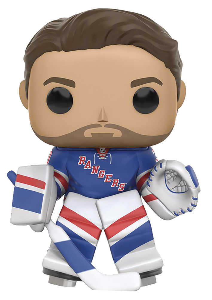 Pop Nhl Rangers Henry Lundqvist Home Jersey Vinyl Figure 