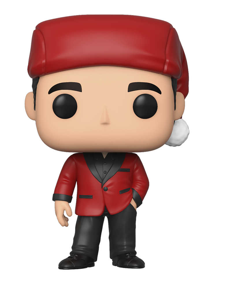 Pop TV The Office Michael As Santa Bond Vinyl Figure 