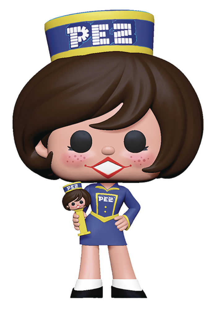 Pop Pez Ad Icons Pez Girl Brunette 