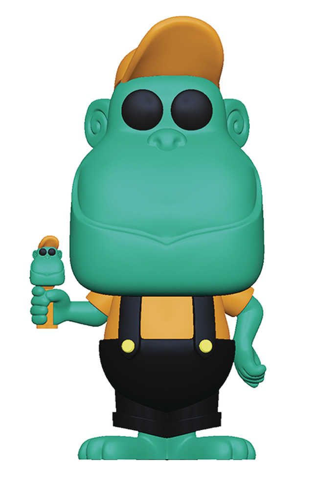 Pop Pez Ad Icons Mimic The Monkey Teal 